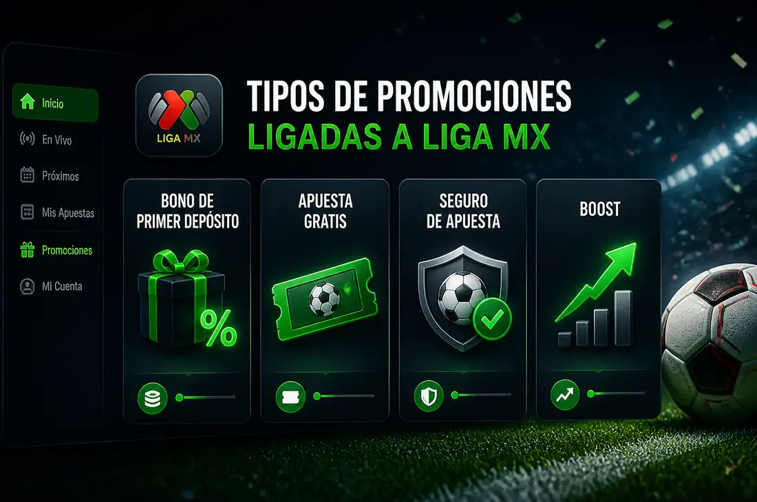 Bonos y promociones para Liga MX
